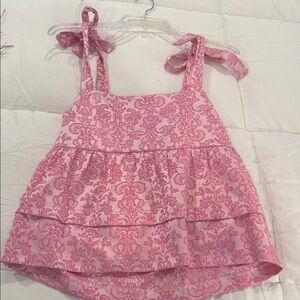 Moodie pink boutique top
